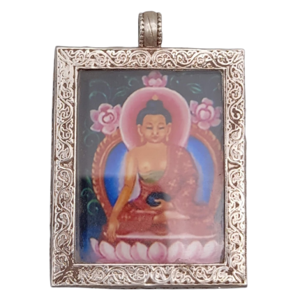 Silver Thangka Locket