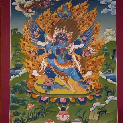 Vajrakilaya Thangka Painting